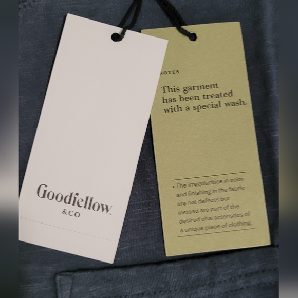 Mens Goodfellow & Co size Small Tee in subdued blue - Picture 2 of 7